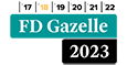 FD gazelle goud logo